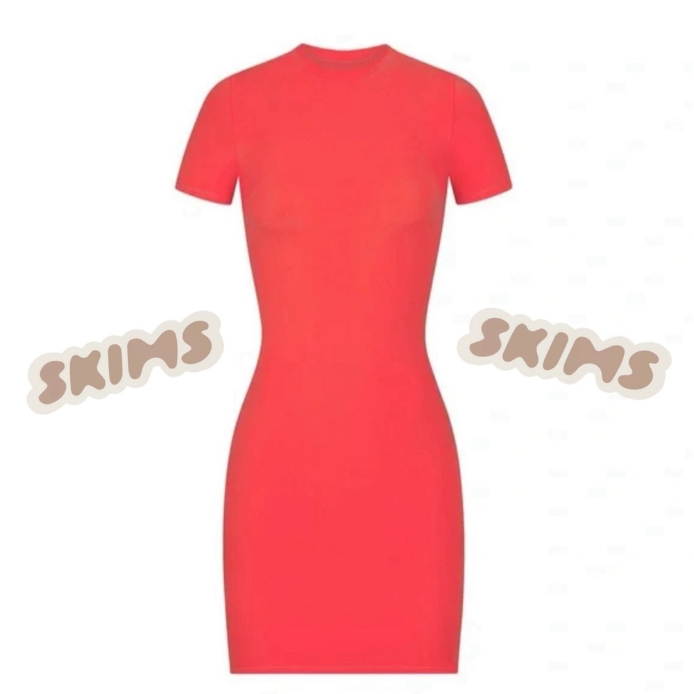 Skims Fits Everybody T-shirt Mini Dress